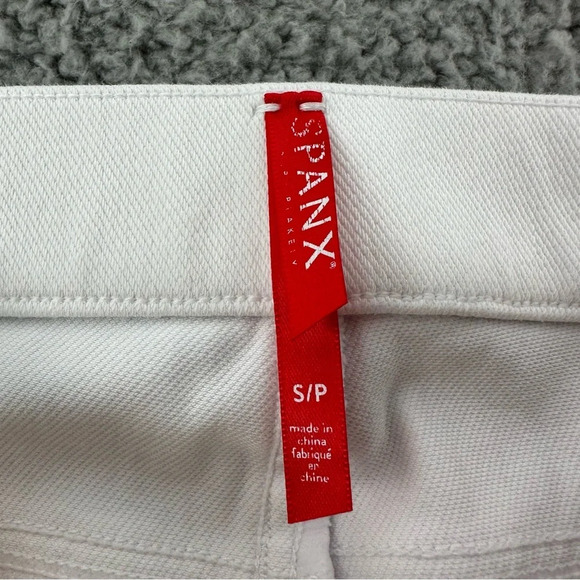 Spanx Jean-ish Leggings Crop White Pull On Elastic Waist Women's Small x 23.5 - Picture 5 of 10